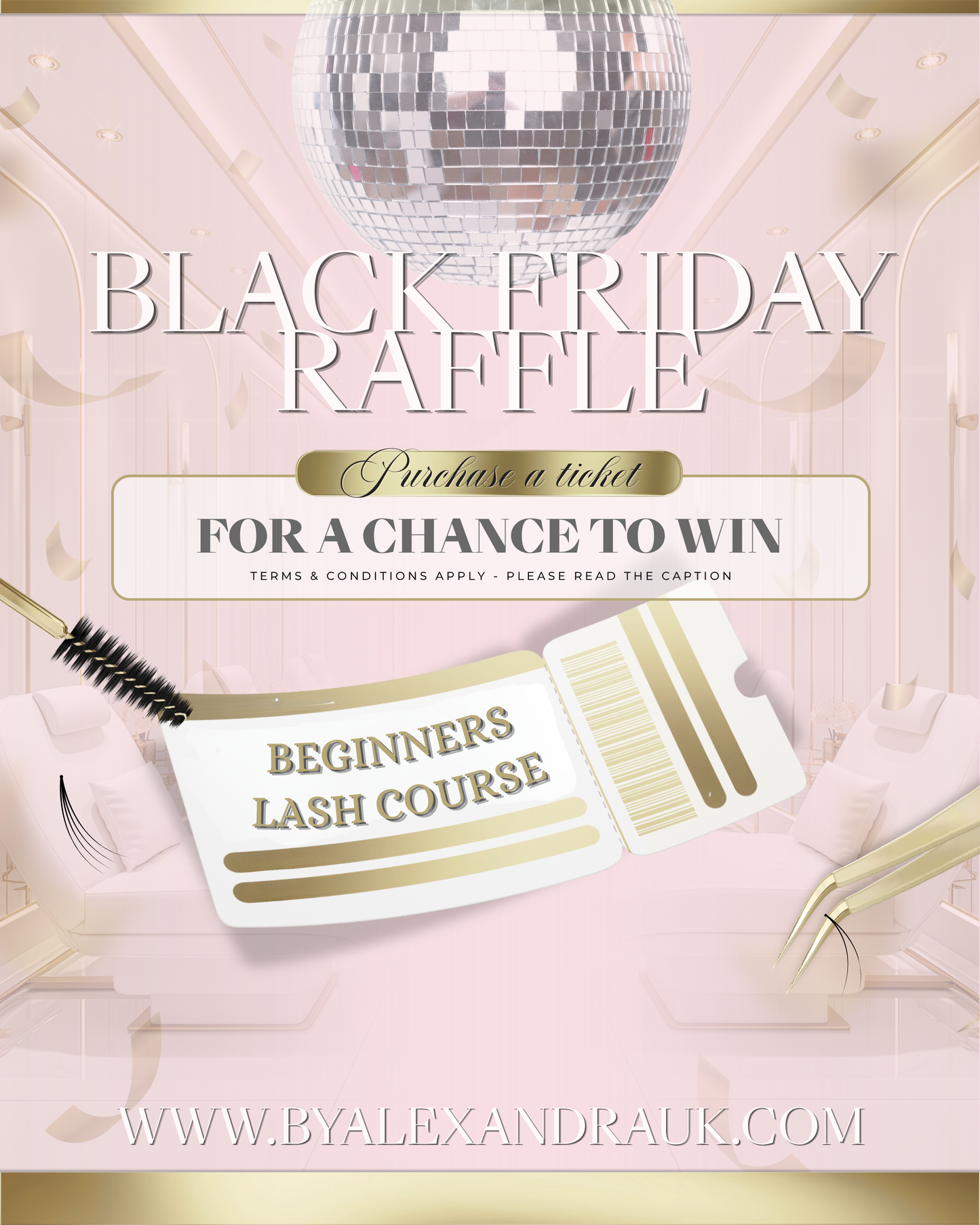Black Friday Giveaway Ticket